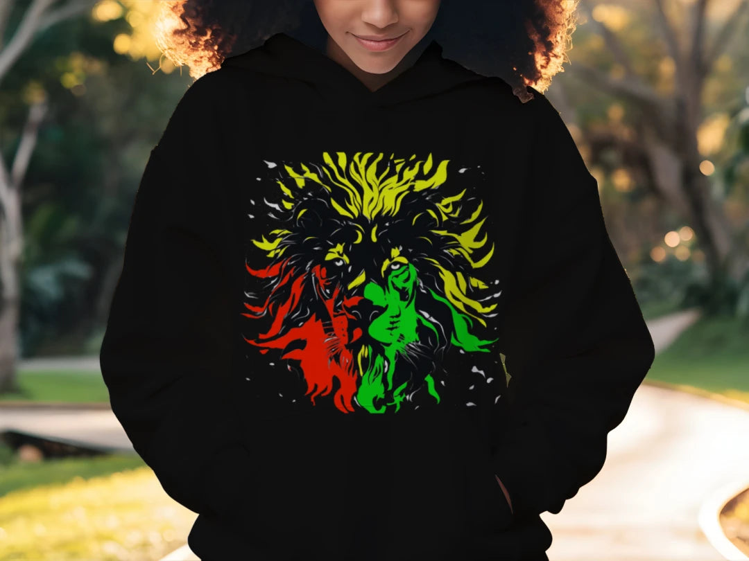 Rasta Lion Hoodie