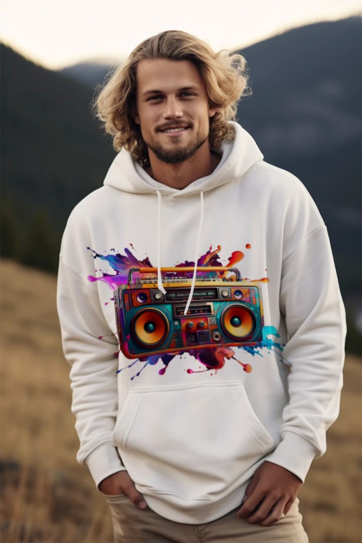 BoomBox Splash Sweat Shirt